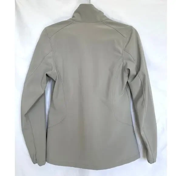 Patagonia Sidesend Soft Shell Jacket Light Grey Women's XS - Picture 3 of 5